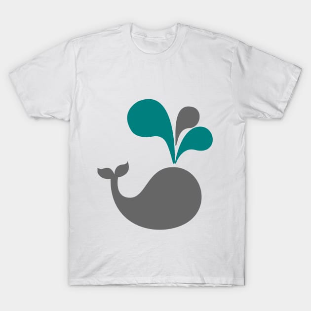 Whale T-Shirt by DrDesign